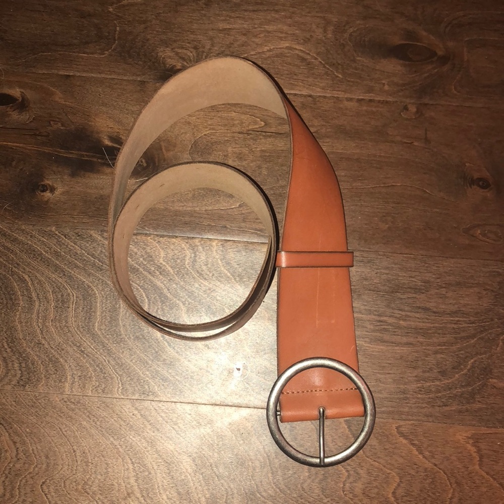 American Eagle Genuine Leather Cognac Belt